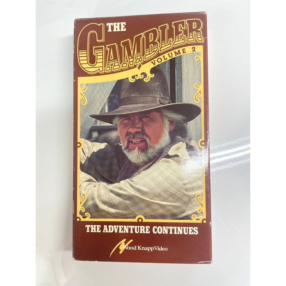Wood‎ Knapp Video The Gambler Volume 2 VHS Tape Kenny Rogers Adventure